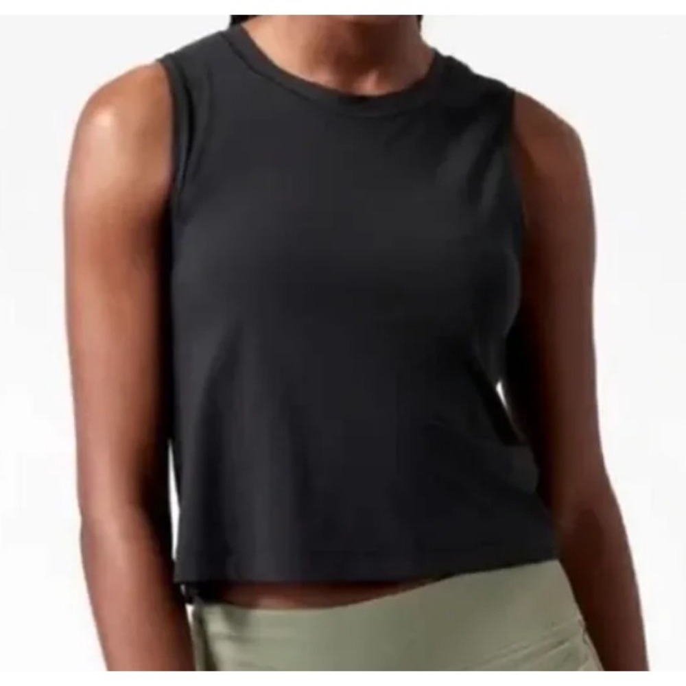 Athleta Ultimate Muscle Tank Top Size XL Lot of 2 Athletic Workout Mesh Back - Picture 2 of 10